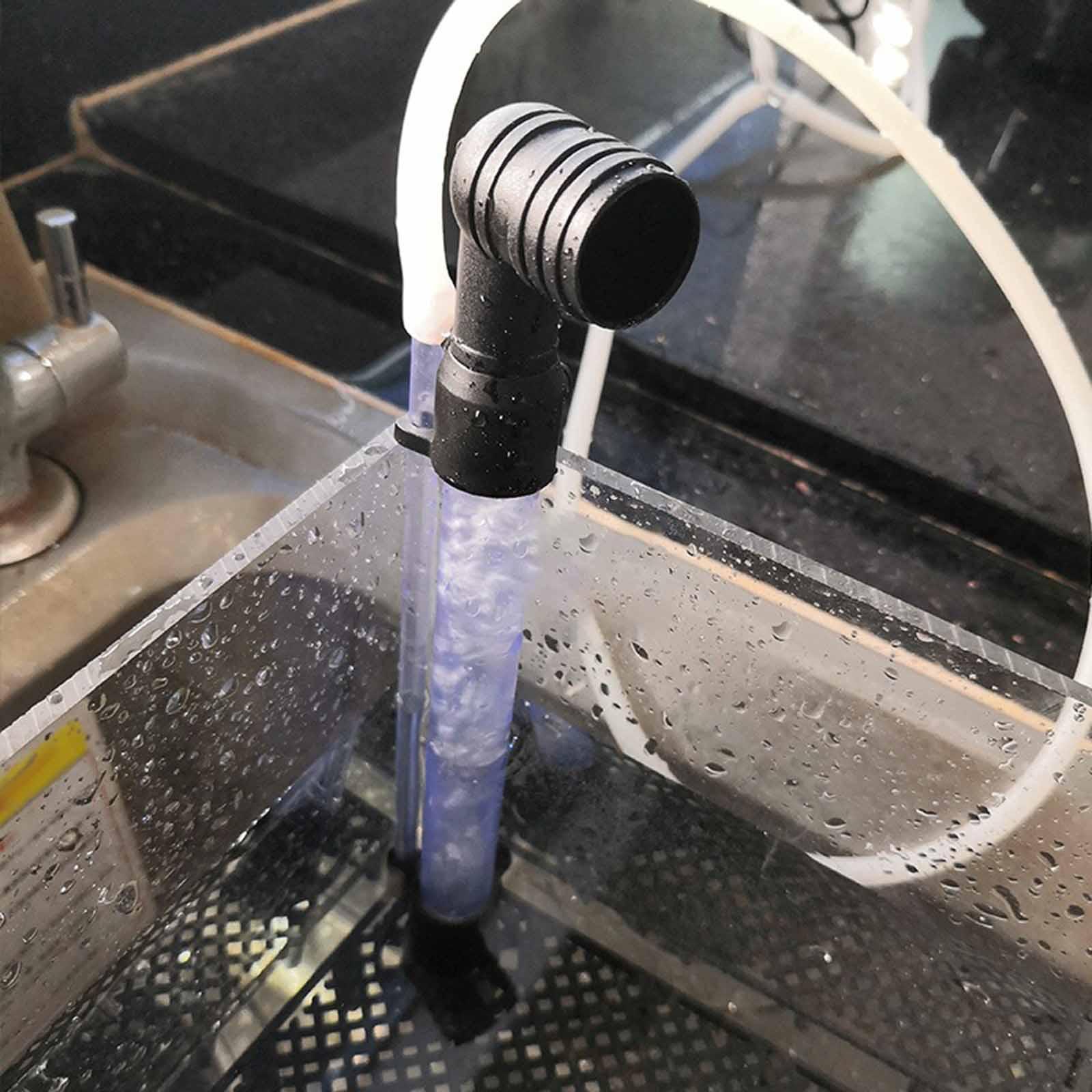 Planted Aquarium Undergravel Filter - 水槽ろ過システム アクリル製 底面ろ過ボックス スクエアデザイン チューブパッド付き 魚やエビの水槽、水草用