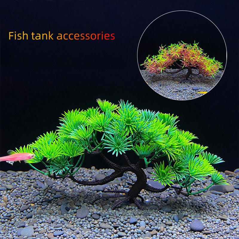 Planted Aquarium For Goldfish - 水族館の装飾,魚の木,人工植物,花の装飾,ポルノフィッシュの装飾,淡水