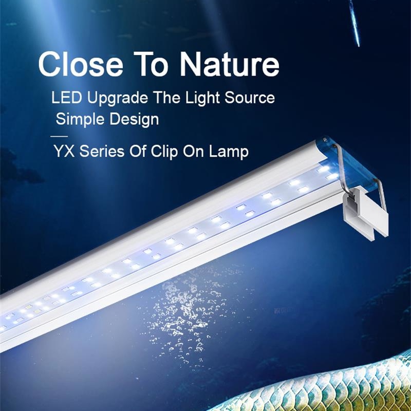 Planted Aquarium Pendant Light - 防水クリップ付きランプ拡張可能水槽用水槽用スーパースリムled水槽照明水生植物ライト