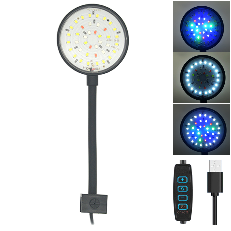 USB 水族館 LED ランプ水槽ライト装飾水生植物複数のモ - Aquarium Plant Ornament のレビューと価格