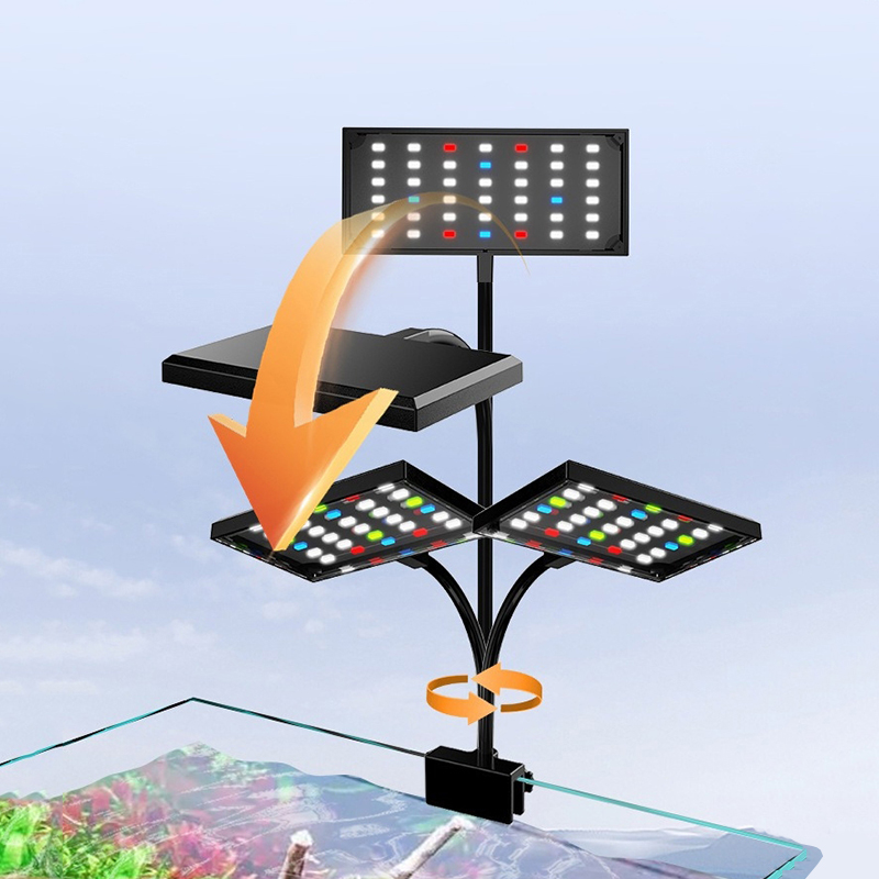 USB水槽用LEDライト フルスペクトラム 水生植物育成ラン - Aquarium Plant Ornament のレビューと価格