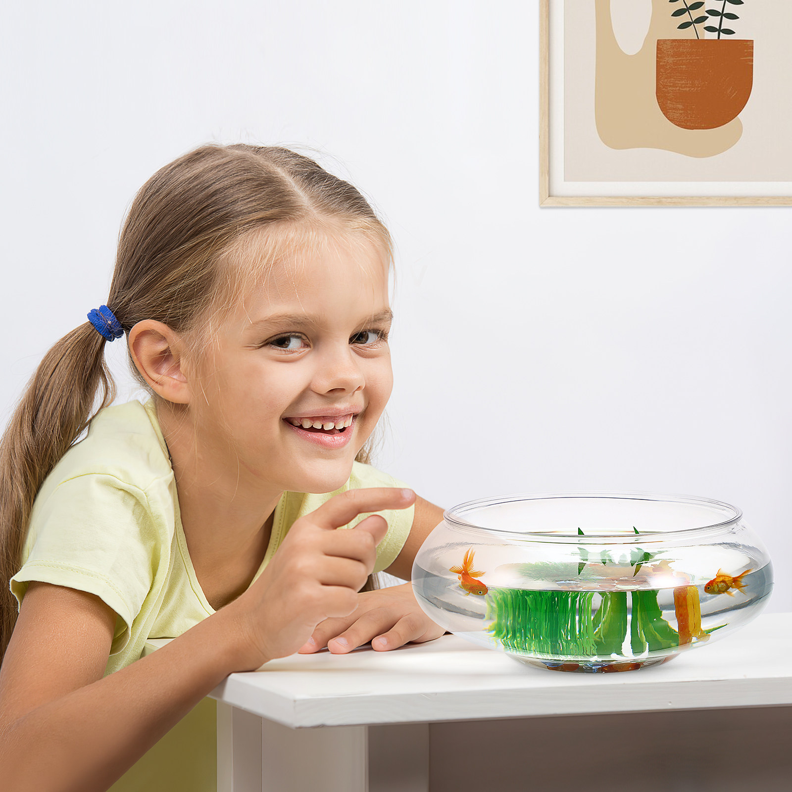 2800ml装飾用卓上水槽、透明プラスチック製アクアリウム、 - Planted Aquarium For Goldfish のレビューと価格