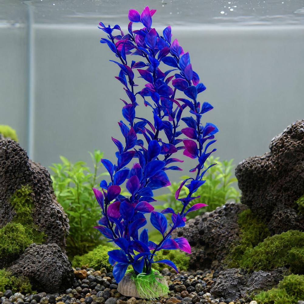 人工水草 重みのある砂利ベース 水槽装飾 人工水槽植物飾り  - Planted Aquarium For Goldfish のレビューと価格