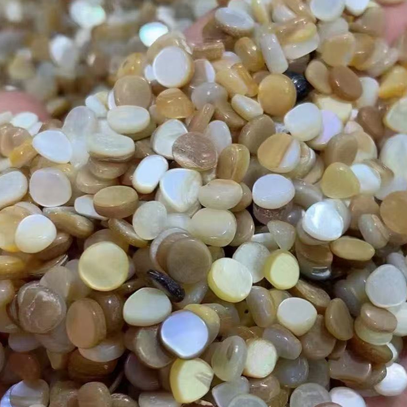 50個 4-7mm 穴なし 天然ベージュホワイト マザーオブ - Aquarium Sand White のレビューと価格