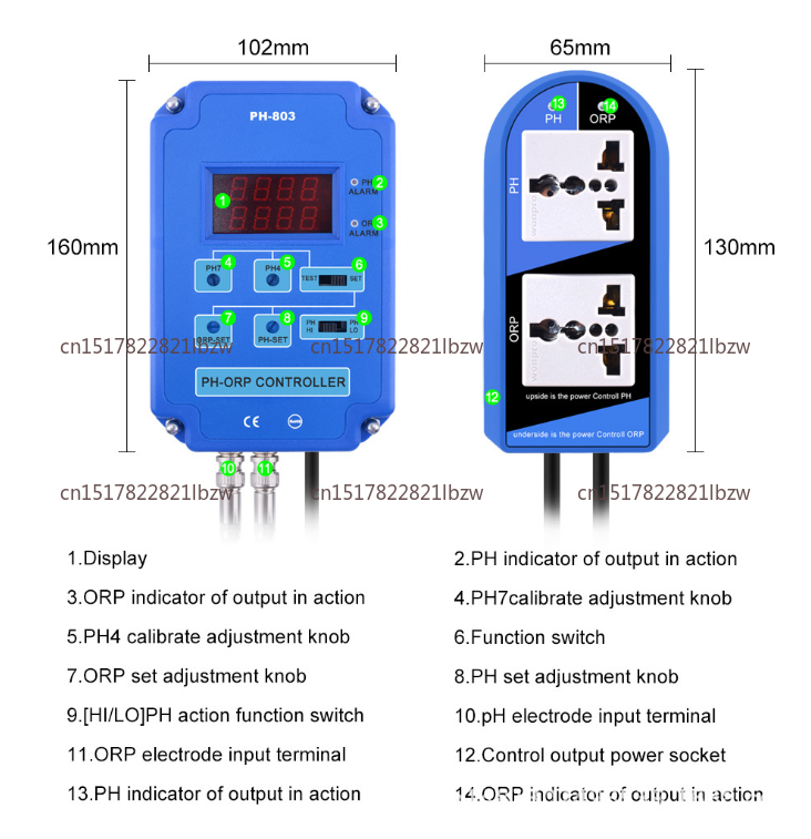 2-in-1 デジタル PH/ORP メーター レドックス  - Planted Aquarium Ph のレビューと価格