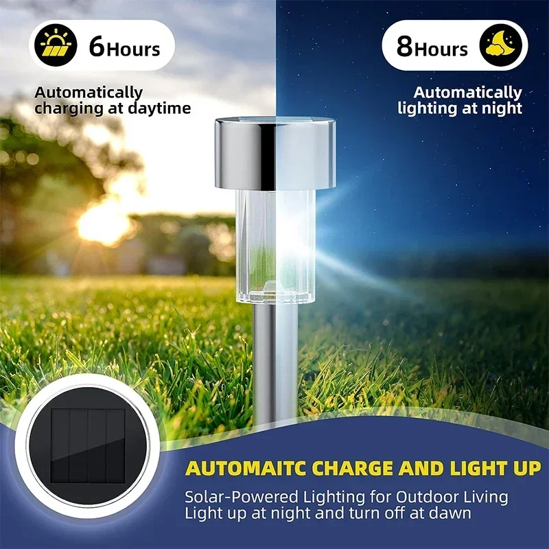 ソーラー屋外ライトガーデンランプ太陽光発電防水風景パス屋外庭 - Led Planted Tank Light のレビューと価格