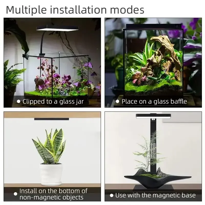 WEEK AQUA Mag Pro USBナノ水槽ライト 水 - Aquarium Plant Ornament のレビューと価格