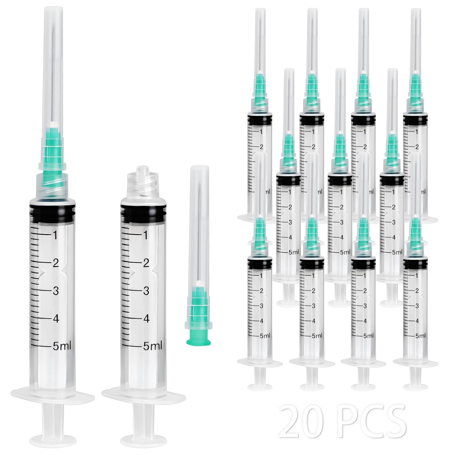 5ml ルアーロックシリンジ、ペットや家畜に適しています、工 - Aquarium Plant のレビューと価格