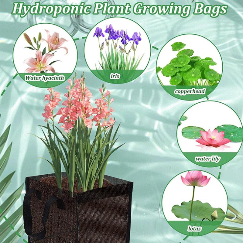 4 個ブラックメッシュ池植栽バスケット正方形ラウンド PVC - Aquarium Plant のレビューと価格