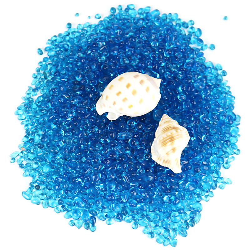 水槽用カラーガラス砂 – 青白の装飾用小石、水槽底砂、明るい - Aquarium Sand White のレビューと価格