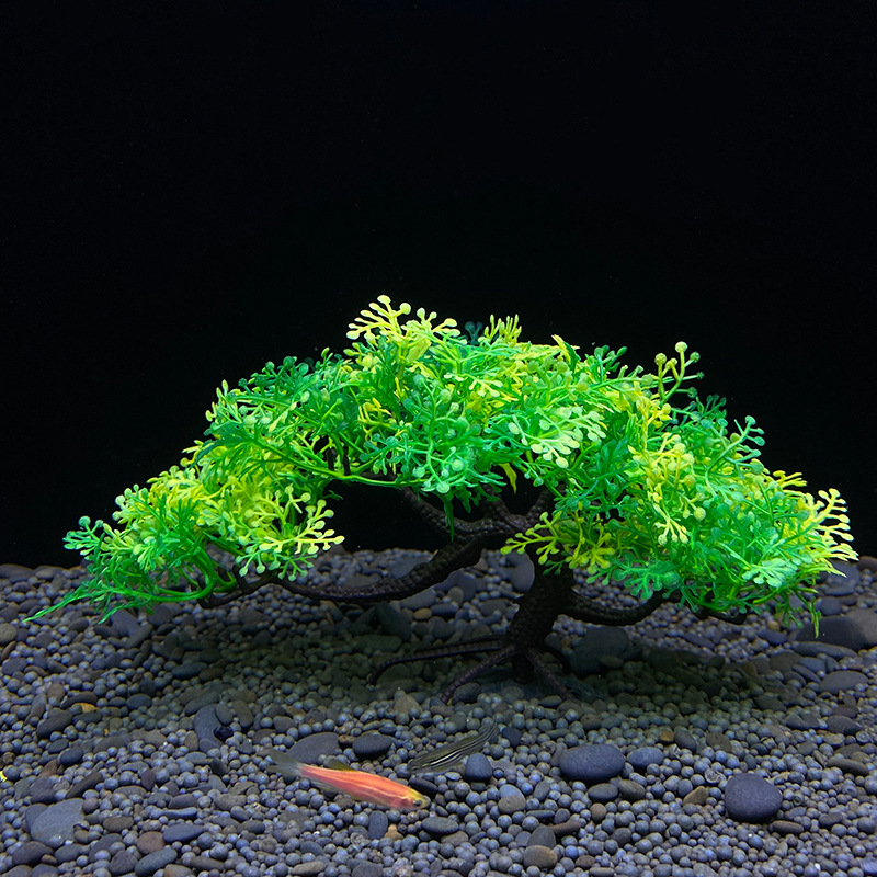 水族館の装飾,魚の木,人工植物,花の装飾,ポルノフィッシュの - Planted Aquarium For Goldfish のレビューと価格