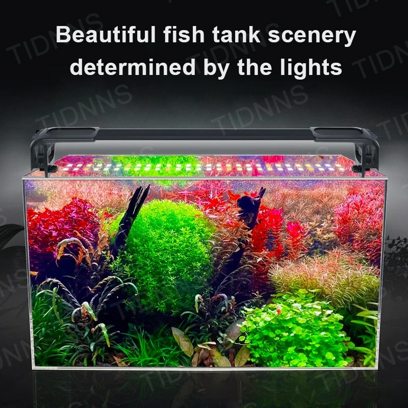 水族館ライト Led 植物成長照明拡張可能な防水クリップオン - Aquarium Plant Ornament のレビューと価格